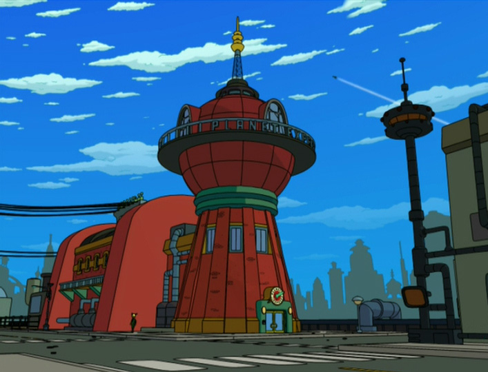 The Planet Express Building. 