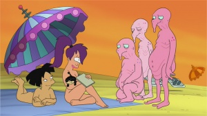 Futurama Beach Porn - Miscellany of Bender's Big Score - The Infosphere, the ...