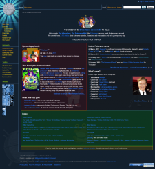 The Infosphere front page as of 8 May, 2011.png